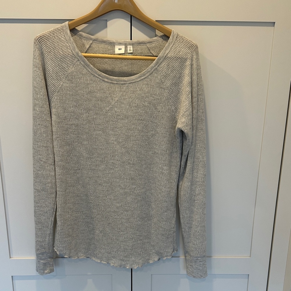 Women’s BP Lightweight Long-Sleeve Thermal Top - Light Gray